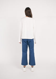 AURA Studios Angle Top Natural White Organic Cotton