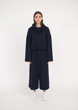 Load image into Gallery viewer, AURA Studios Jumper Navy Spot